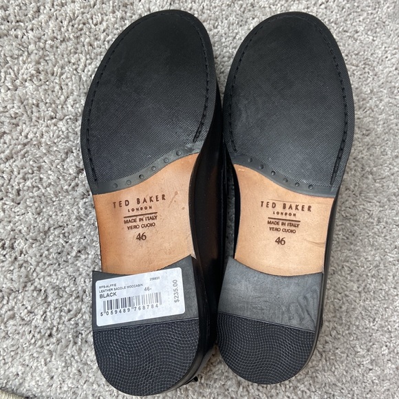 NWT Ted Baker London Alffie Leather Loafer - Picture 4 of 9